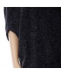 Loose-Fitting Batwing Sleeve Sweater