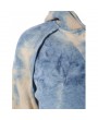 Ombre Topstitched Hoodie